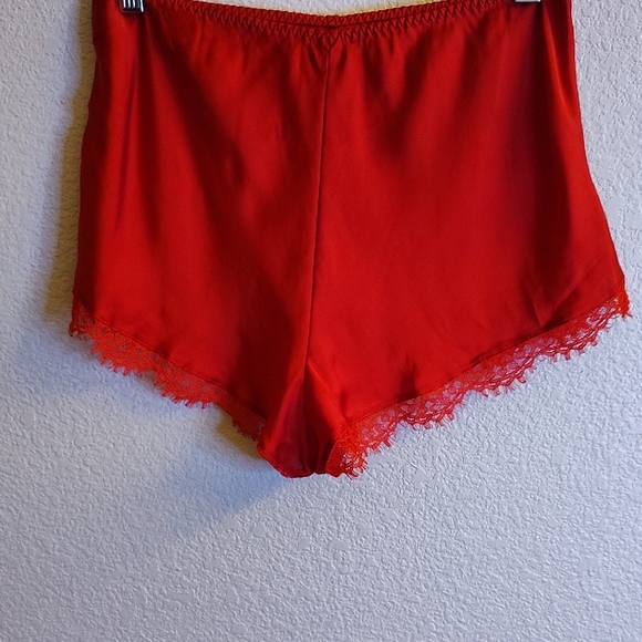 Victoria's Secret 2 Piece Red Lace Sleepwear Set B3 P - Picture 4 of 15